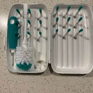 Travel baby bottle drying rack